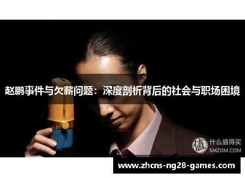 赵鹏事件与欠薪问题：深度剖析背后的社会与职场困境